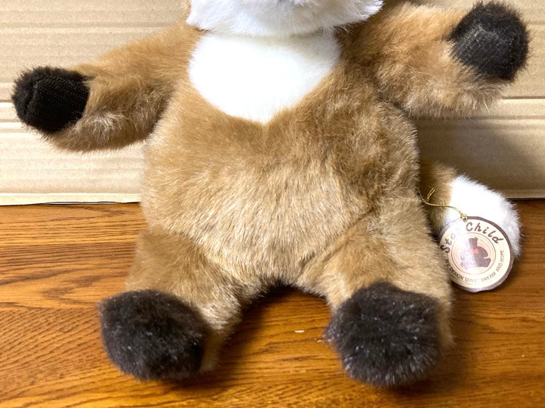 新品 80年代 ビンテージ 日本製 スターチャイルド キツネ 狐 ぬいぐるみ
