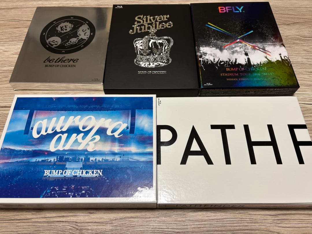 BUMP OF CHICKEN Live Blu-ray5枚セット