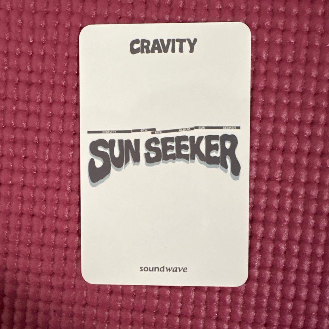 CRAVITY SUNSEEKER soundwaveラキドロ　トレカ 3枚