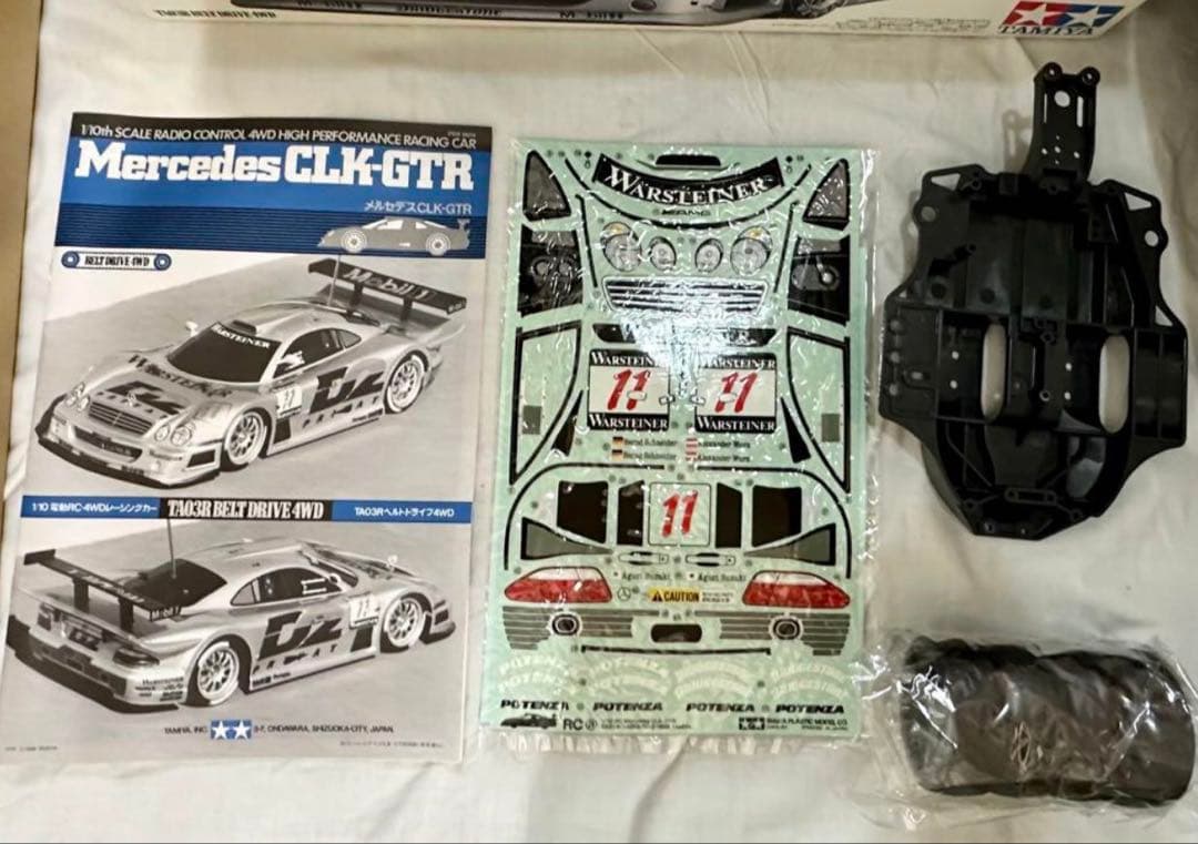 タミヤ★Mercedes/メルセデス CLK-GTR TA03Rベルトドライブ