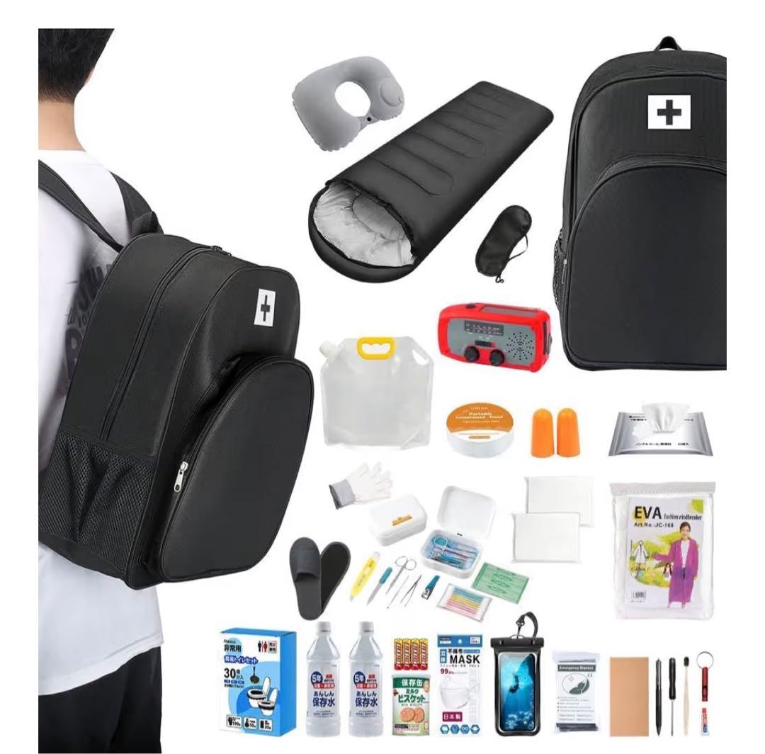 防災リュック非常用持ち出しセット 18Lリュック 32点セット