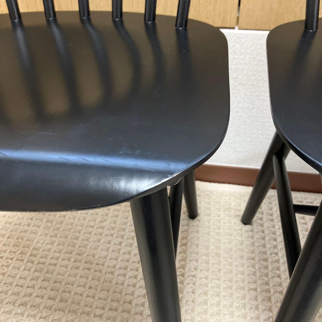 TON トーネット ウィンザーチェア 黒　ブラック　2脚セット