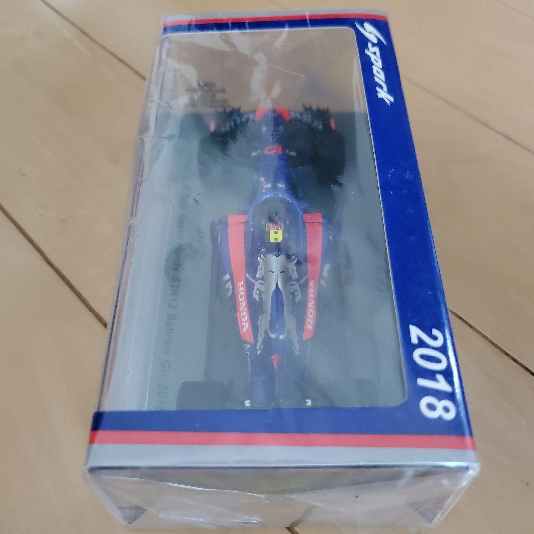 スパーク 1/43 トロロッソ STR13 P.ガスリー 2018バーレーンGP