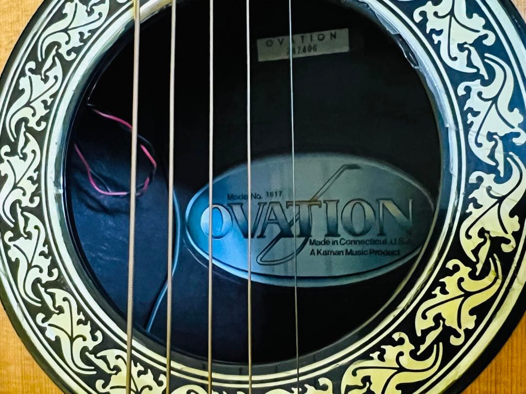 激レアOvation USA 1617 Legend オベーション　ギグバッグ付