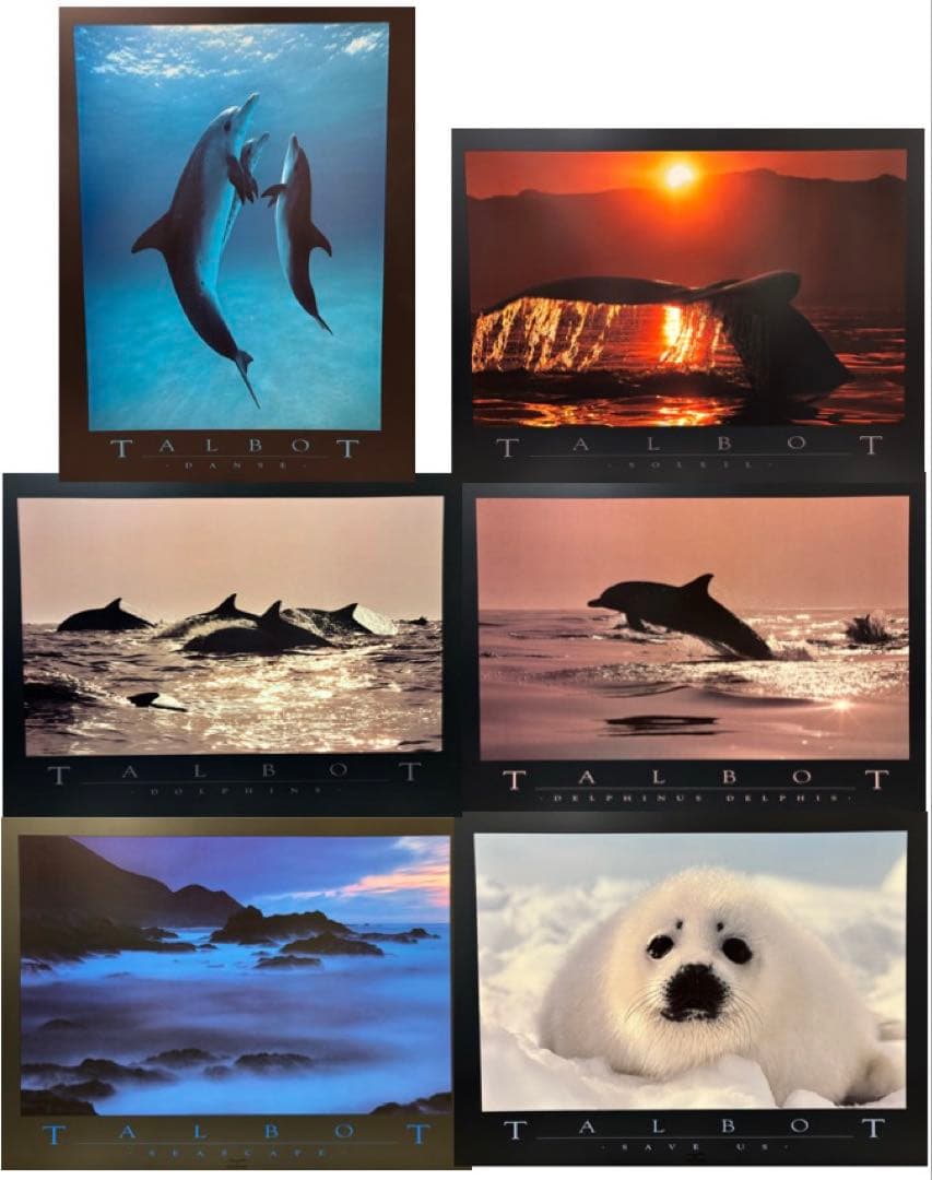 Bob Talbot 80s vintage poster 6種セット
