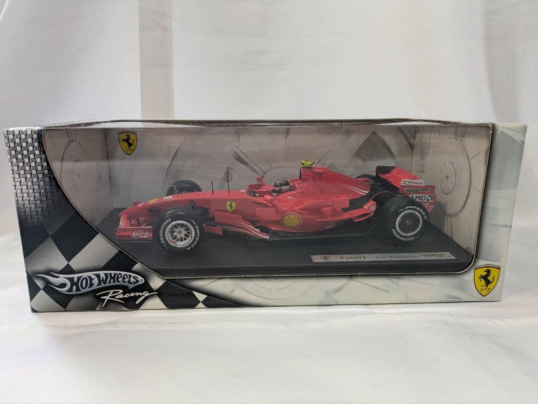 1/18 ホットウィール フェラーリ F2007 K.ライコネン マテル