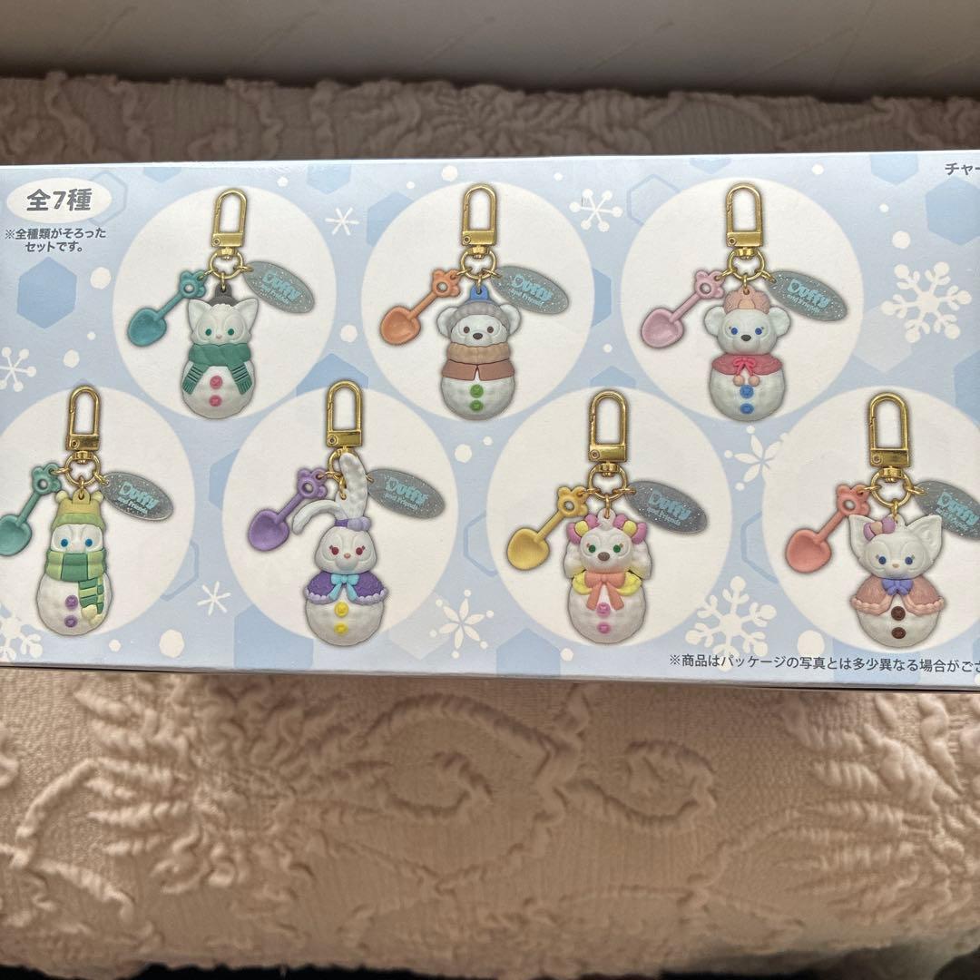 ダッフィー　クリスマス　シークレット　オブ　スノーウィーデイ チャームセット