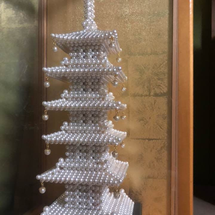 ビーズ 天守閣 骨董品