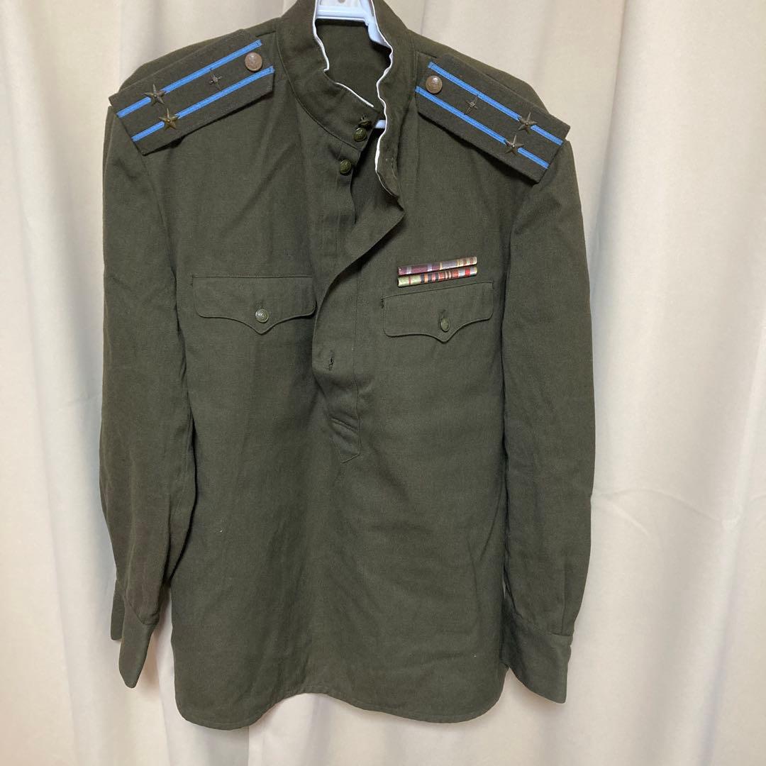 ソ連軍M43空軍将校上下中佐　略帽とベルト