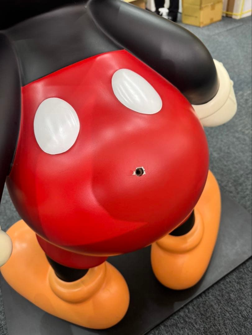 りお　等身大　ミッキーマウス　フィギュア　135㎝　正規品　Disney