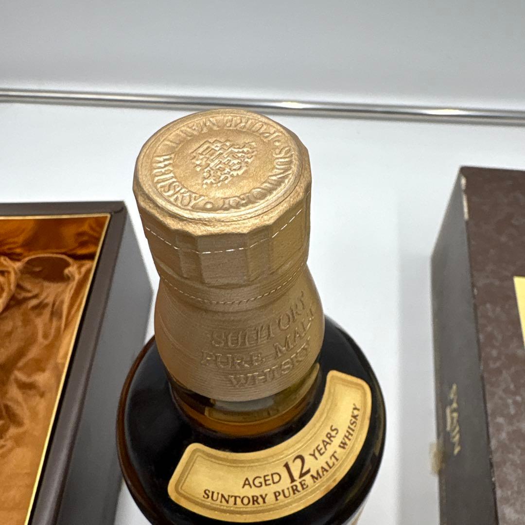 【未開栓】SUNTORY サントリー 山崎 12年 ピュアモルト ウイスキー