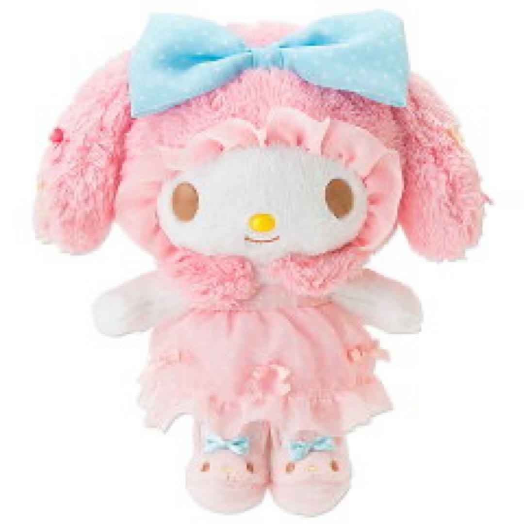 マイメロディ リボンドリーム ぬいぐるみ マスコット おめかし ロリータ ピピ