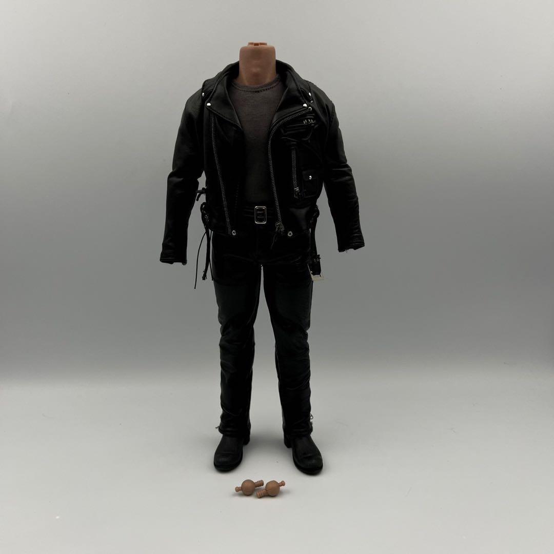 ホットトイズ　ターミネーター　T-800　1/6　フィギュア　本革ジャケット素体