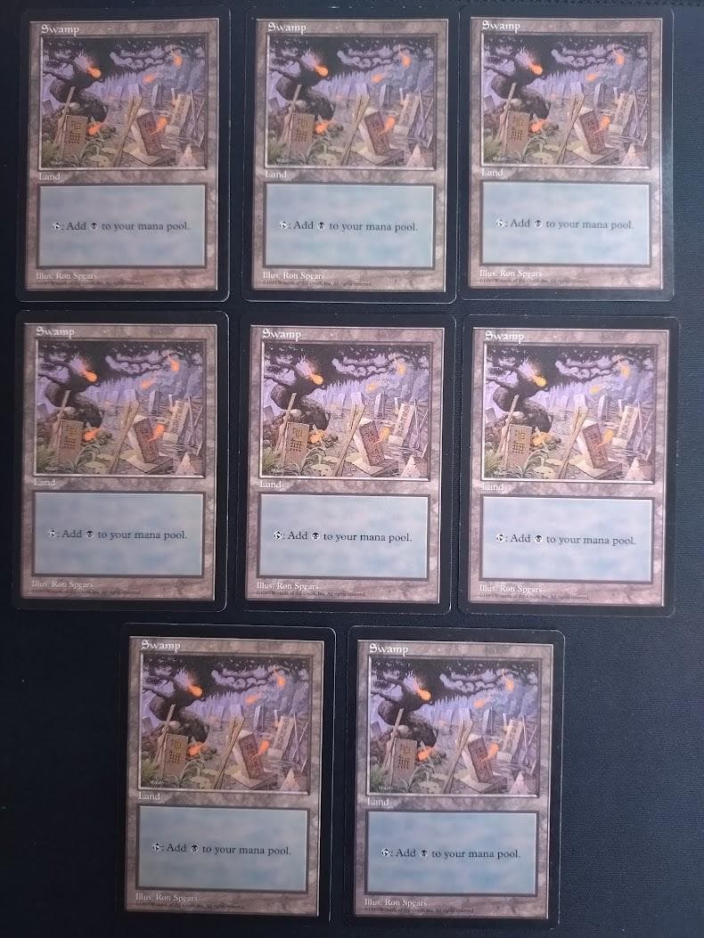 MTG APACランド 沼/Swamp APAC2 16枚セット