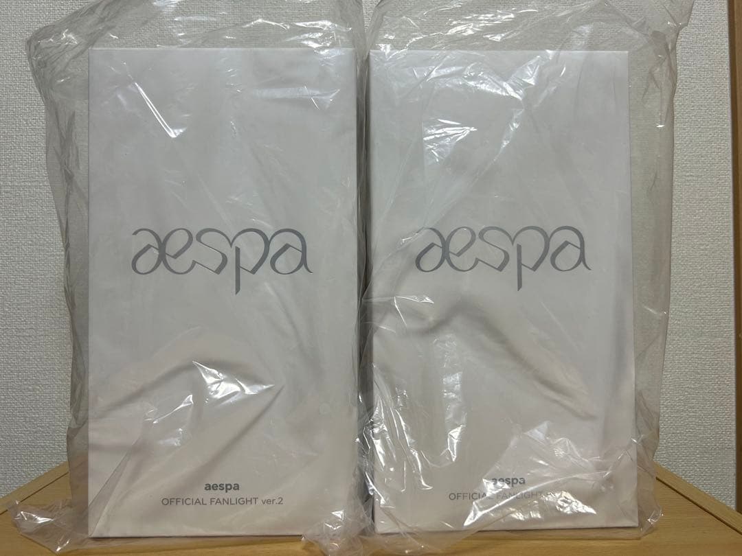 aespa ペンライト2本セット 東京公演間に合います！