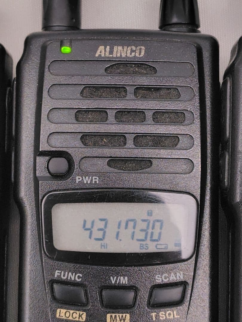 C049【ジャンク】ALINCO アルインコ DJ-S42 4台 充電器付