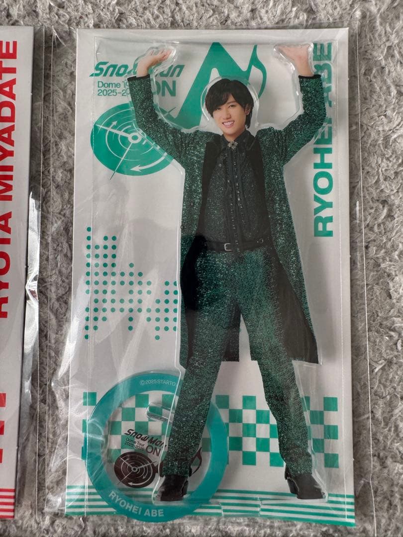 【新品未開封】 man on アクスタ 全員分9枚