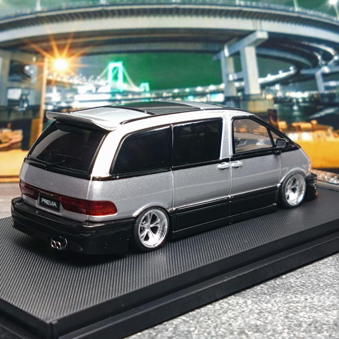 【カスタム品】MORTAL 1/64 トヨタ エスティマ FABULOUS仕様