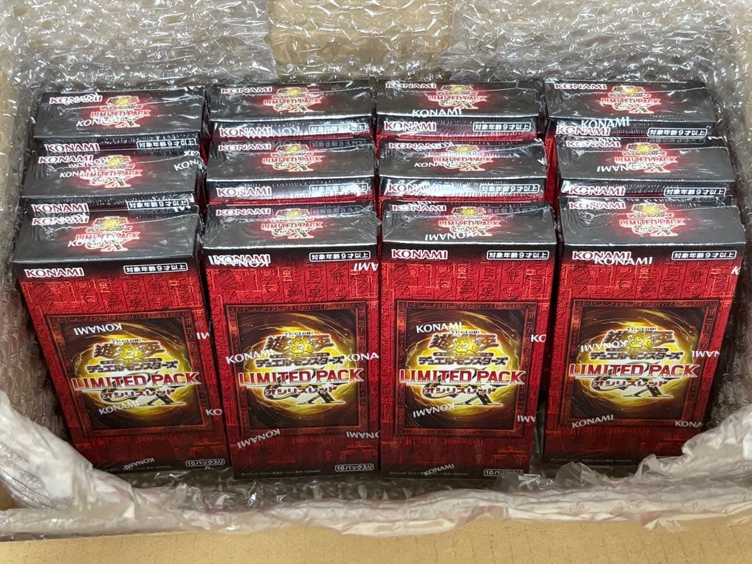 遊戯王　LIMITED PACK　オシリスレッド 12box シュリンク付き