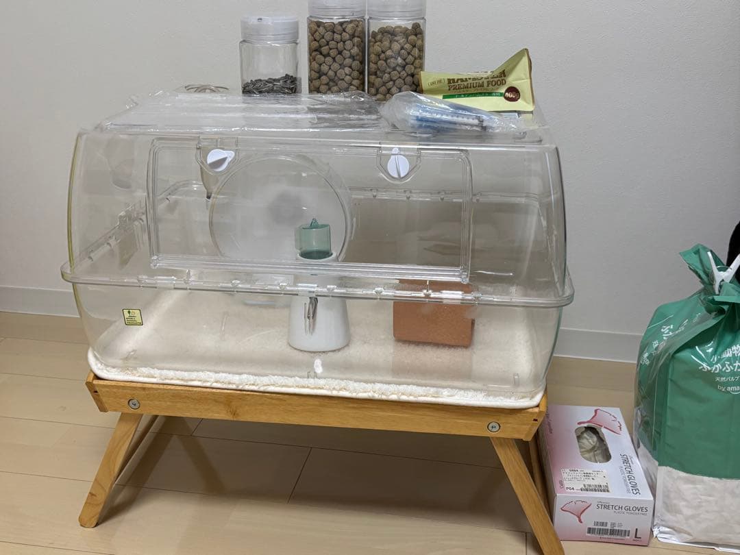 ハムスター飼育セット(ルーミィ60＋19品)