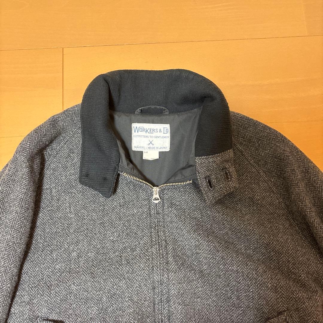 ジャケット・アウター WORKERS Harrington Jacket Grey 38