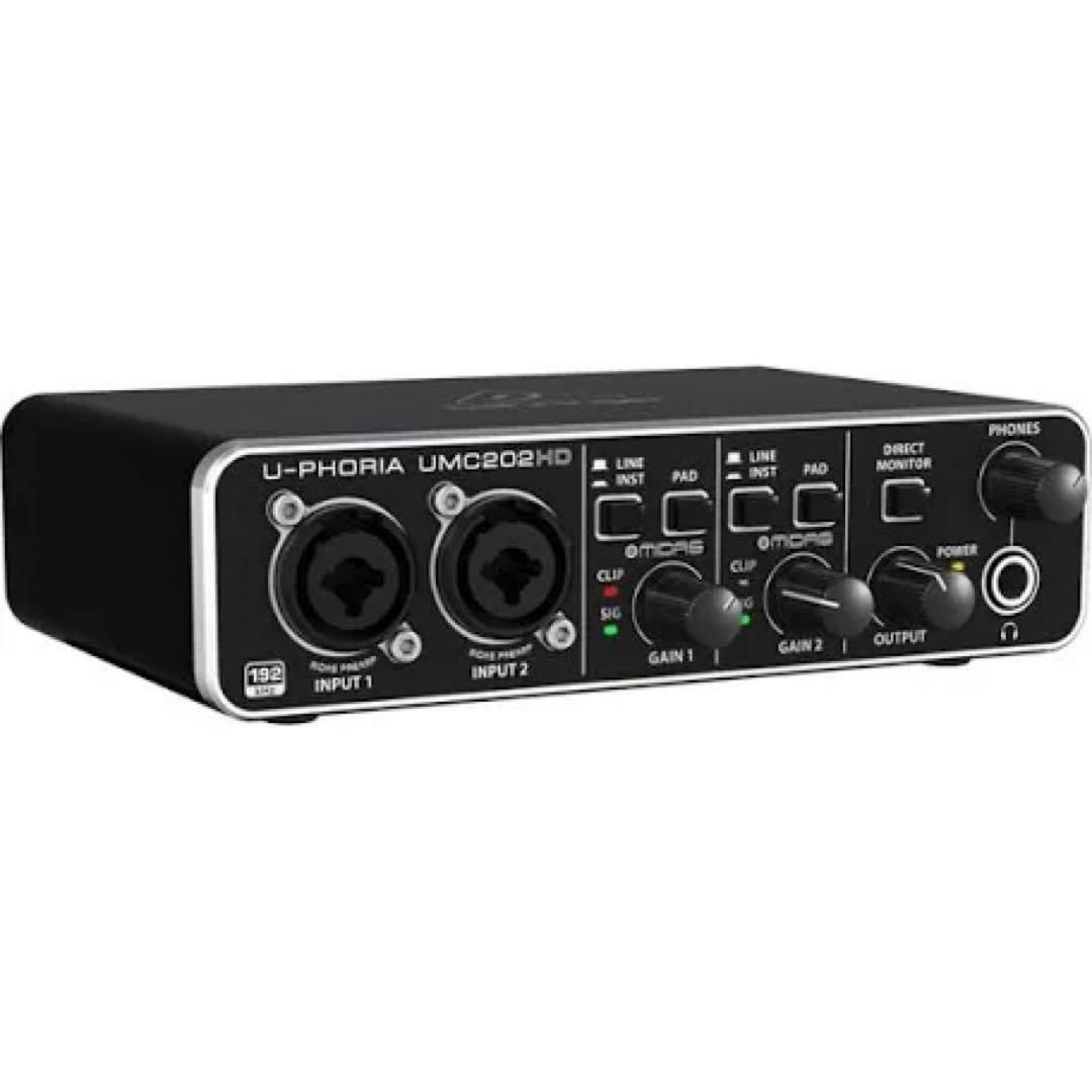 U-PHORIA UMC202HD オーディオインターフェイス