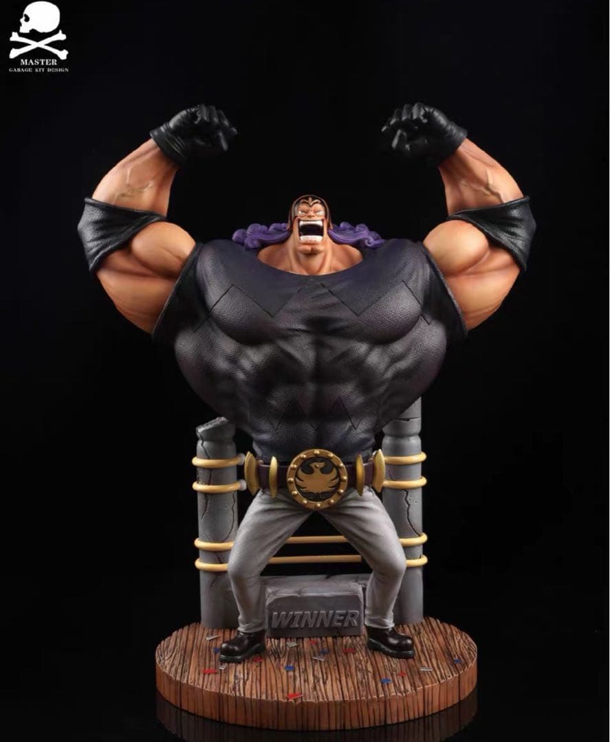 ONE PIECE  バージェス ガレージキット ガレキ スタチュー④