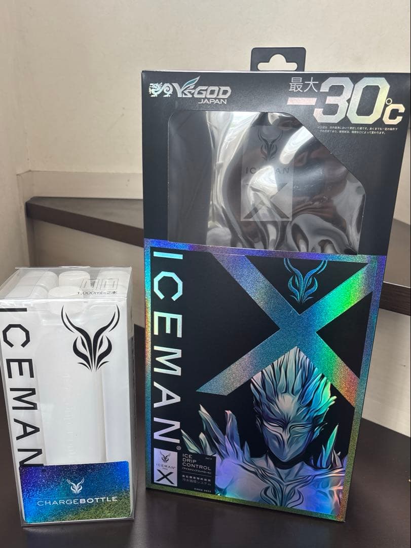 アイスマンICEMAN PRO-X 2 チャージボトル5.0 2本入　水冷ベスト