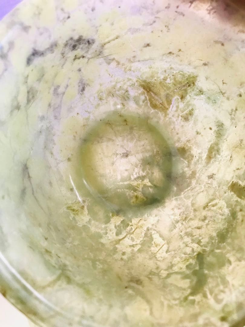 玉杯 緑玉 盃 中国美術　天然石　皿 茶碗 5枚　茶道具 茶器