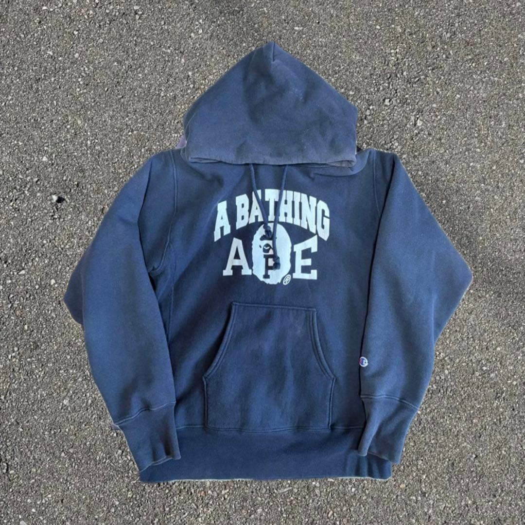 A Bathing Ape パーカーChampion リバースウィーブ 00s