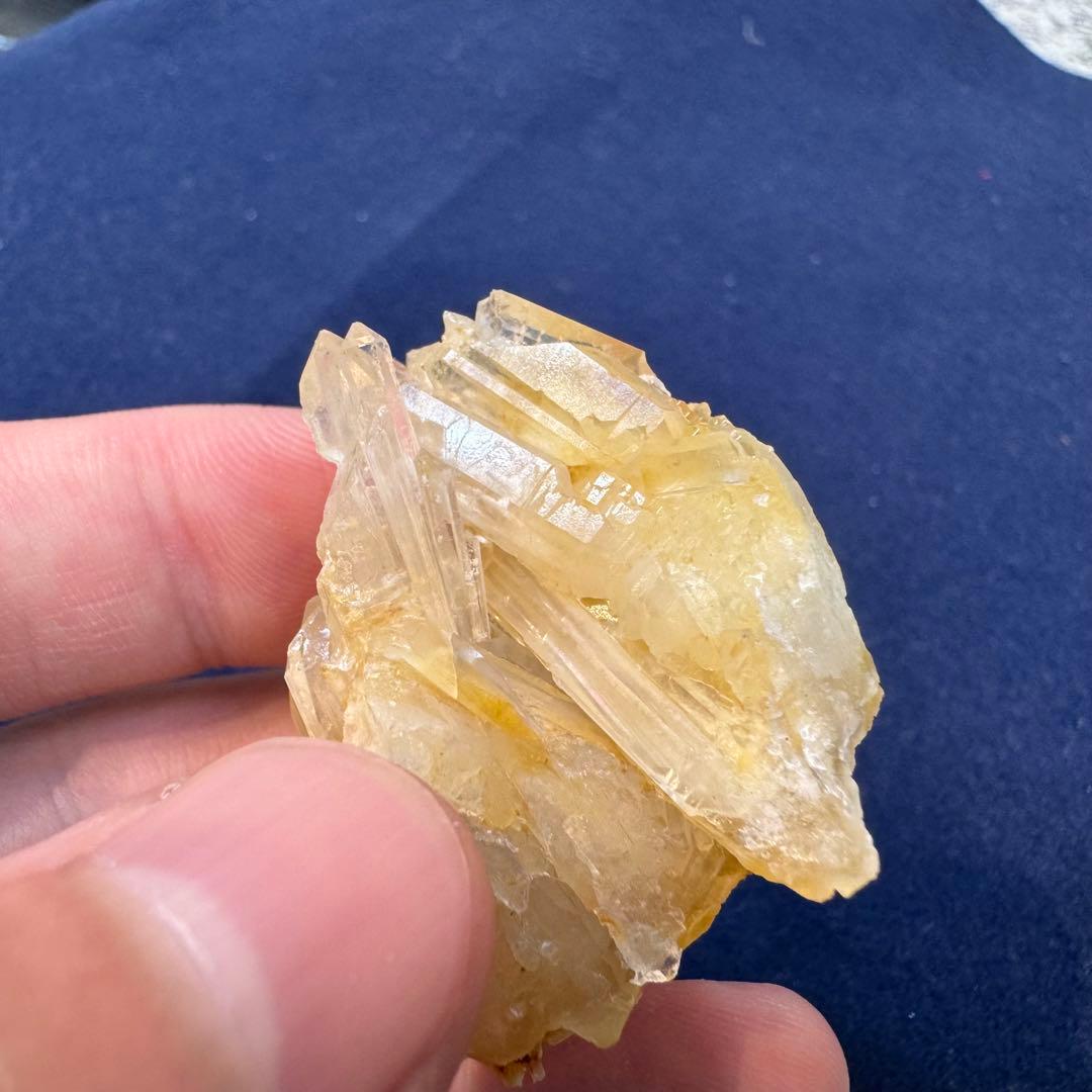 レモン水晶 国産鉱物 奈良 希少