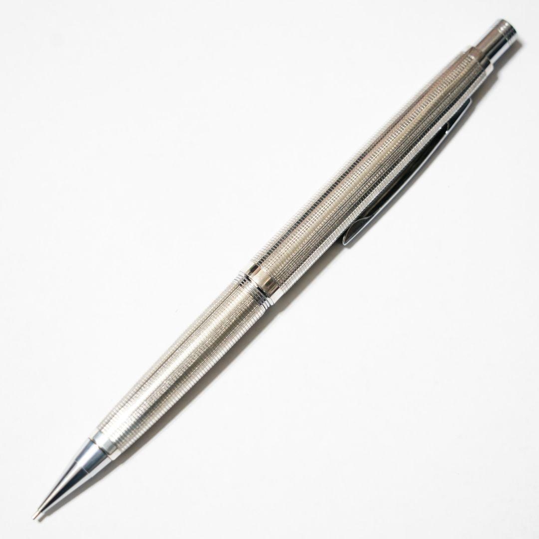 pentel scepter　廃盤シャープペンシル　銀張り　ぺんてる　セプター