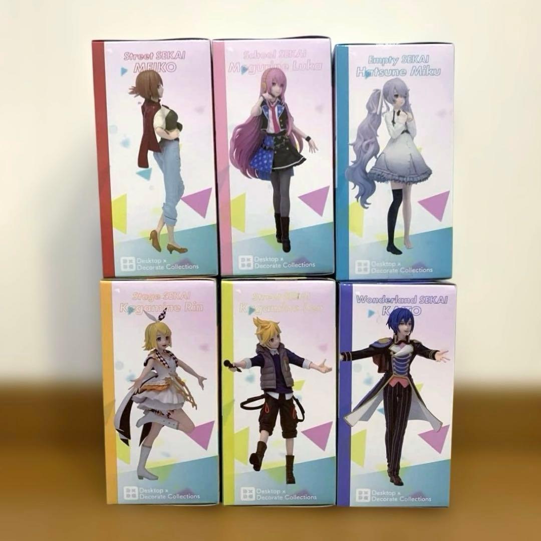プロセカDesktop×DecorateCollections 6種コンプ