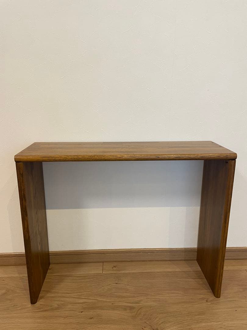 KAWAUSO様　オーダー品 オープンシェルフ　オーク　無垢材　ダークオーク