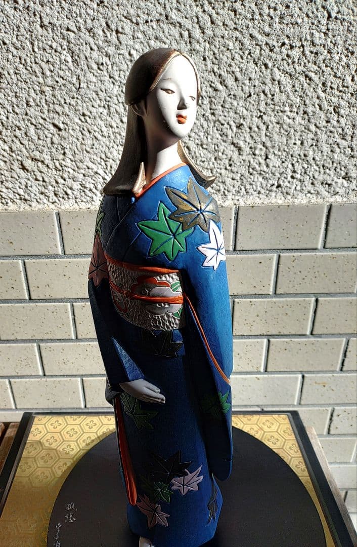 博多人形　孤悲　川崎幸子作