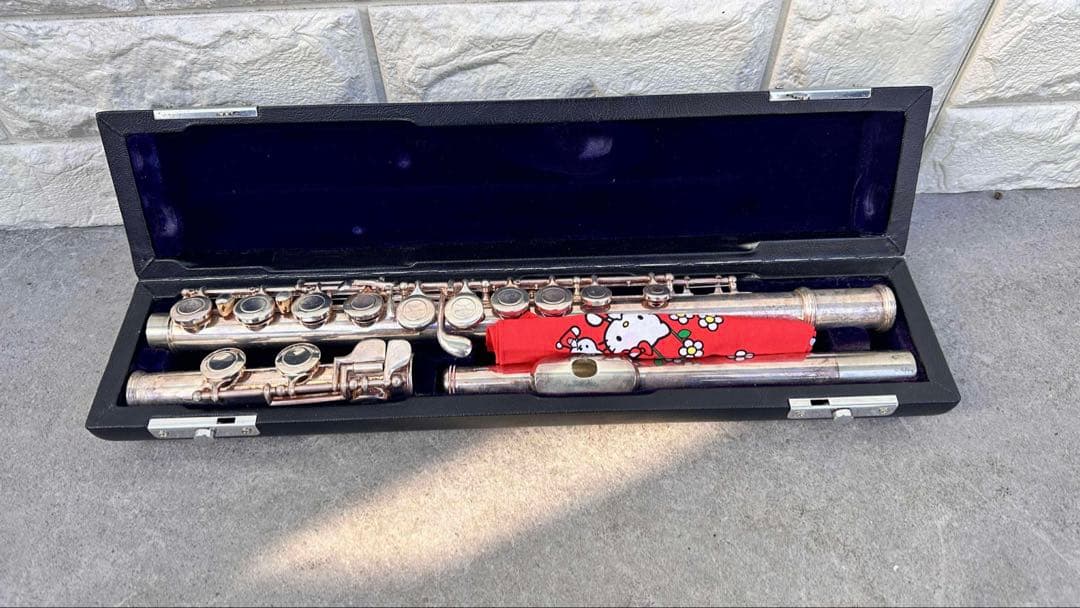 フルート　KAWAI KFL-145ES 専用ケース・バッグ付き