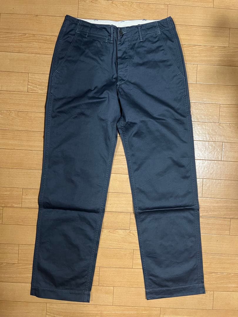 Warehouse ネイビー チノパン サイズ34 McCoy デニム　アメカジ