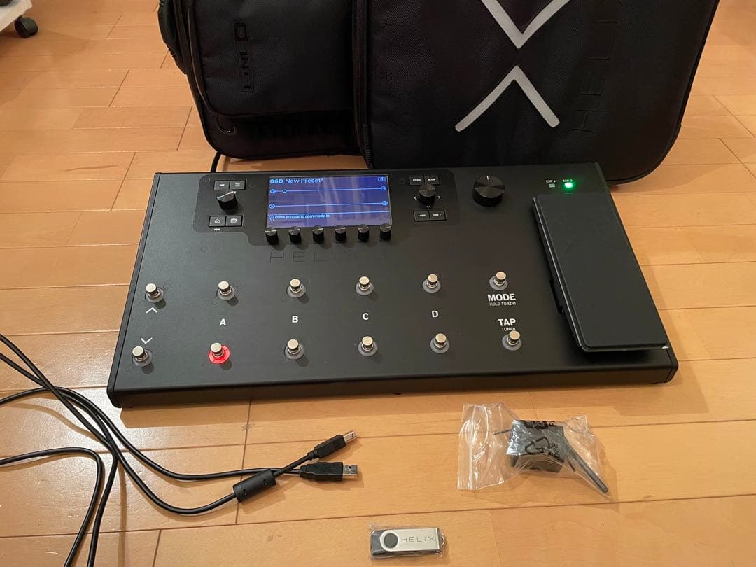 Helix lt 中古　純正ギグバッグ付き