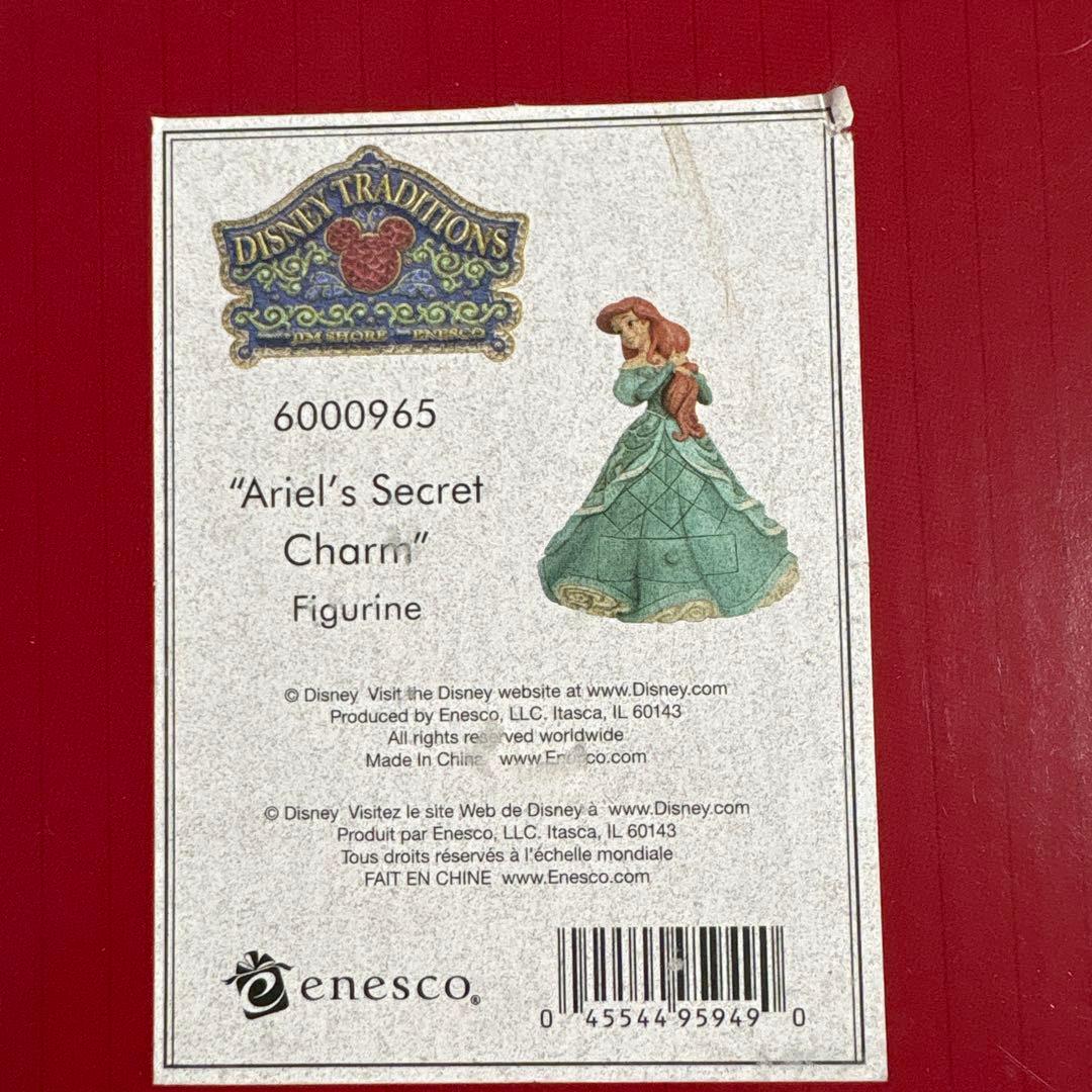 エネスコ　ジムショア　ディズニートラディッション　アリエル　ドレス　フィギュア