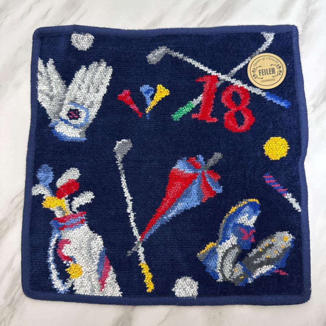 FEILER ゴルフ　ハンカチ