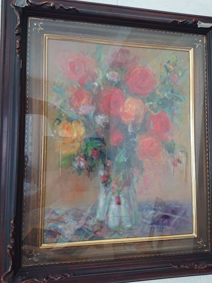 油彩画　（作家：R.Kinoshita）