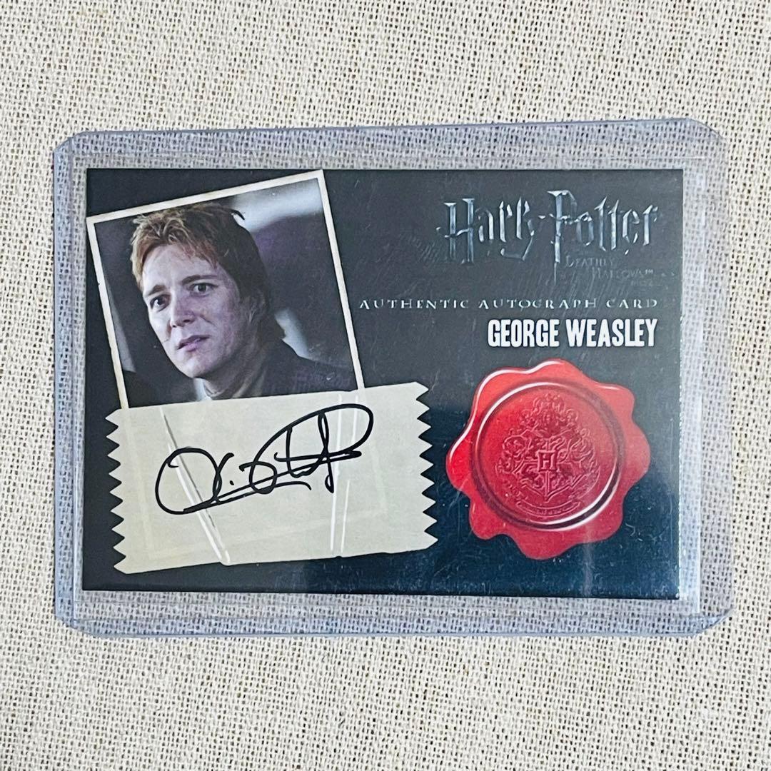 ハリーポッターと死の秘宝パート2 ジョージ・ウィーズリー　サインカード