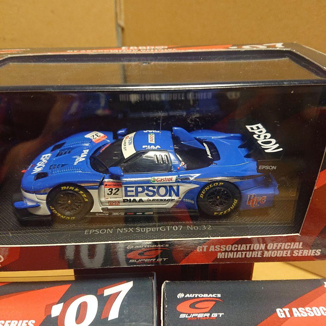 エブロ 1/43 NSX 07 8台セット タカタ/リアル/エプソン/ARTA