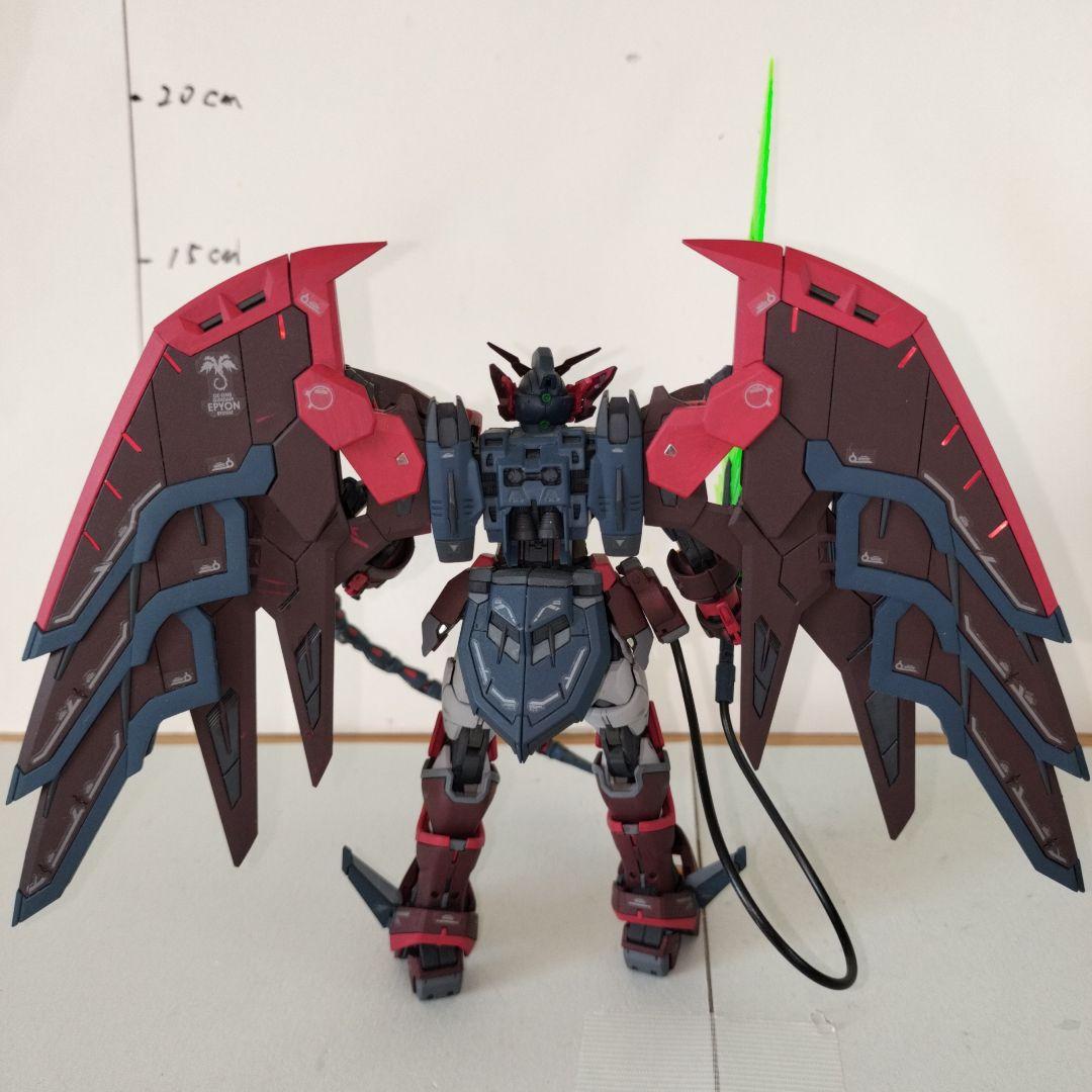 カ*可様 RG 1/144 ガンダムエピオン 塗装完成品 ガンプラ 可変 九龍