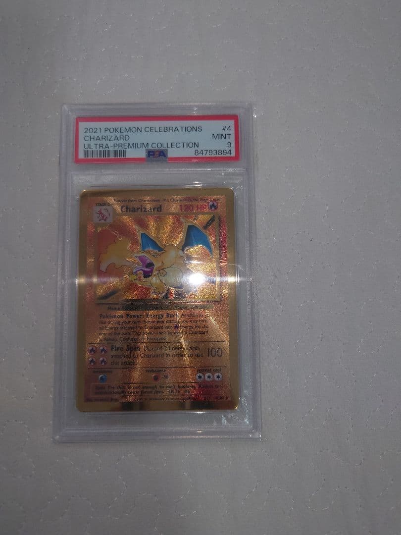 psa9 リザードン　メタルカード　25th