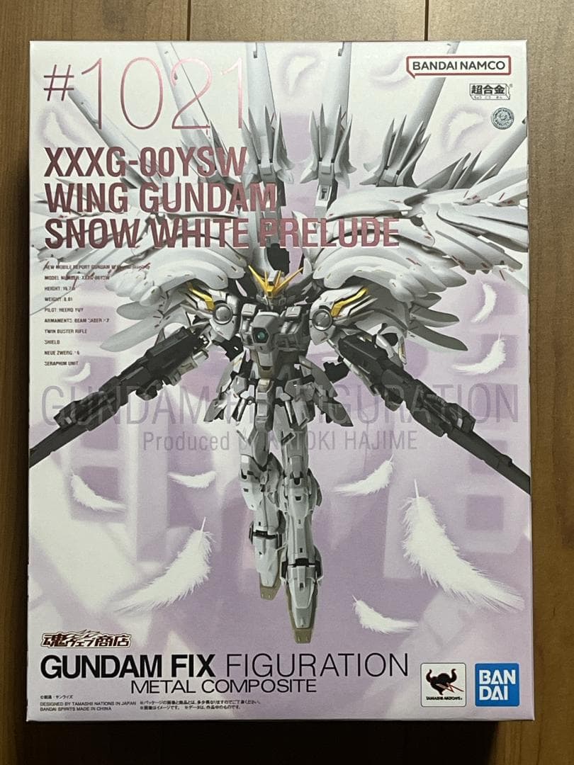 新品 L COMPOSITE ウイングガンダムスノーホワイトプレリュード