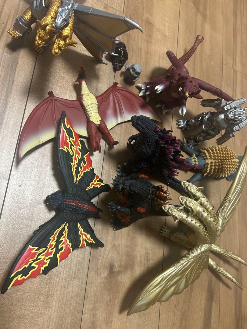 ゴジラフィギュアセット