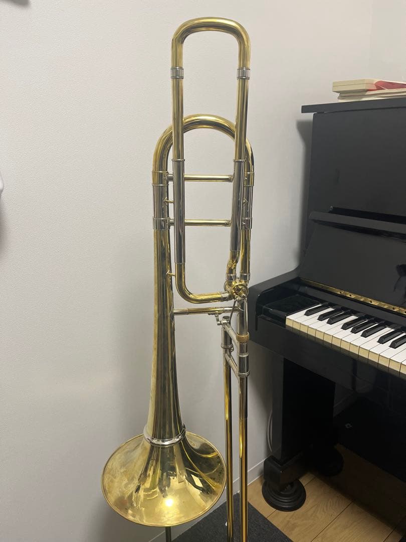 Bach Stradivarius 50BO ベルカット改造 ケース付き