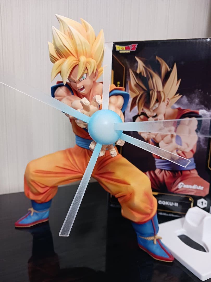 た*し様 グランディスタ 孫悟空 リペイント フィギュア かめはめ波 エフェクト