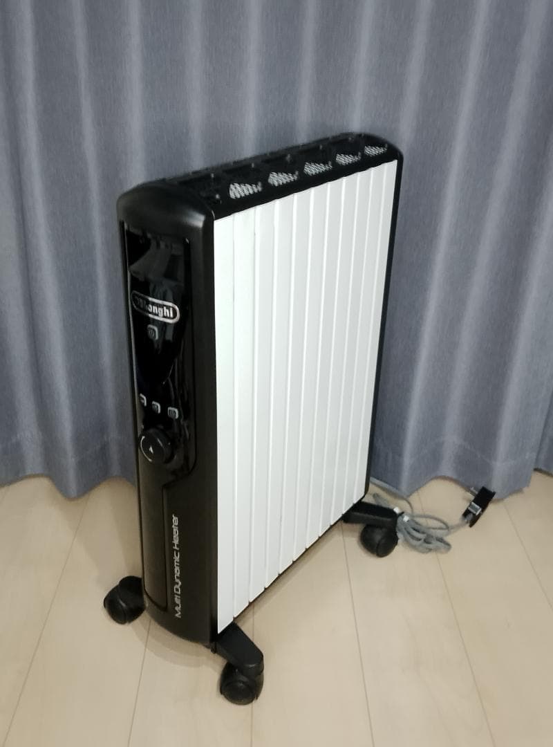 デロンギ マルチダイナミックヒーター MDHU15-BK ホワイト リモコン無し